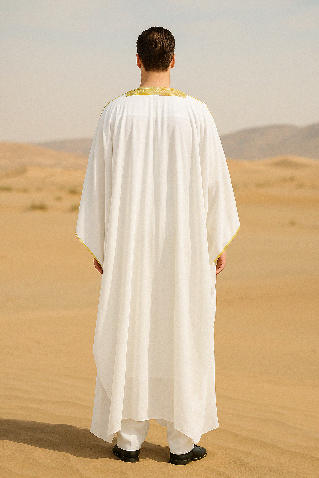 Kaftan Traditionnel pour Eid et Ramadan, Kimono Arabe Ouvert, Abaya Marocaine - Muslim Essentials