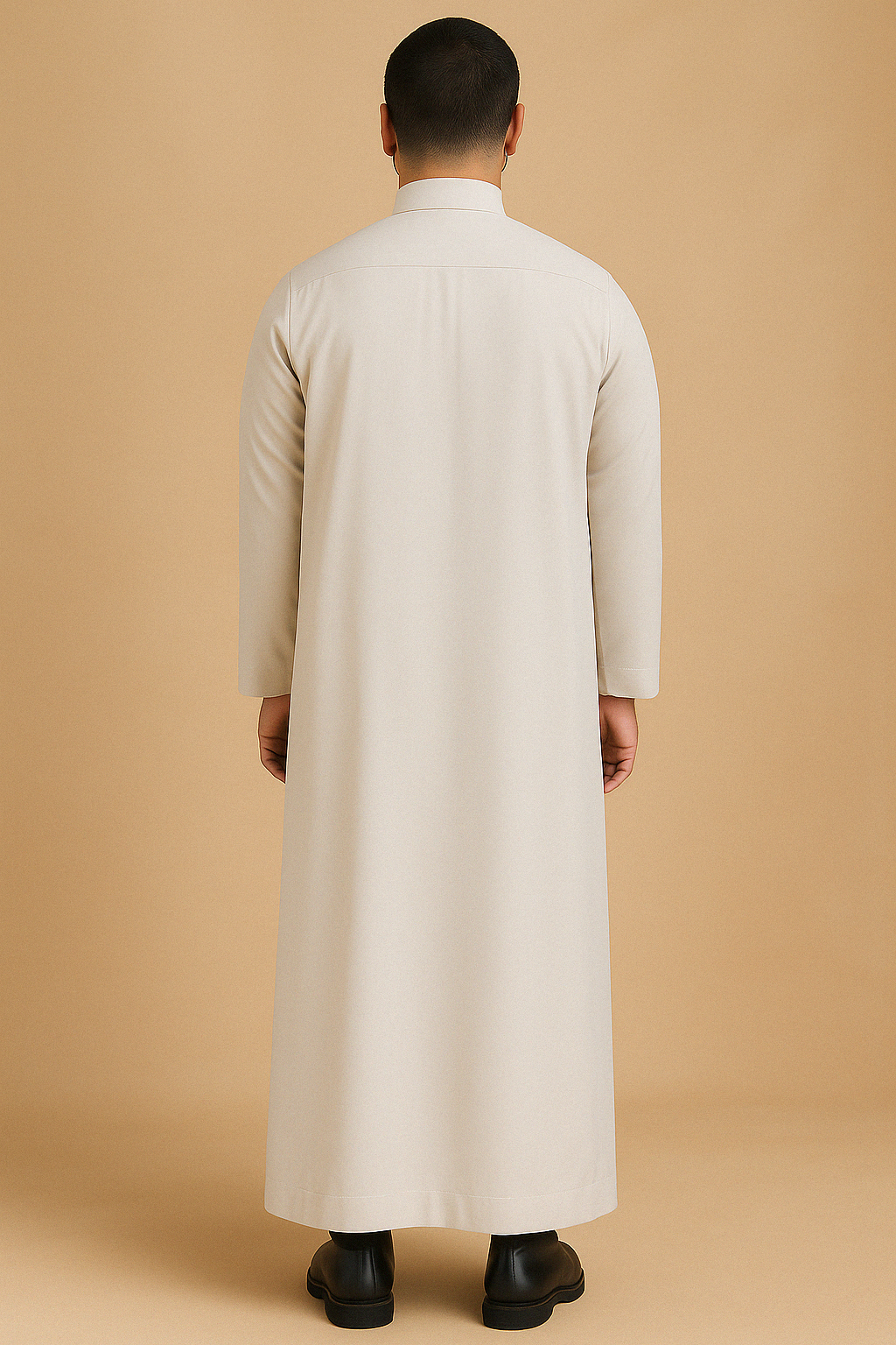 Qamis Homme à Manches Longues en Polyester Broadcloth – Élégance et Tradition - Muslim Essentials