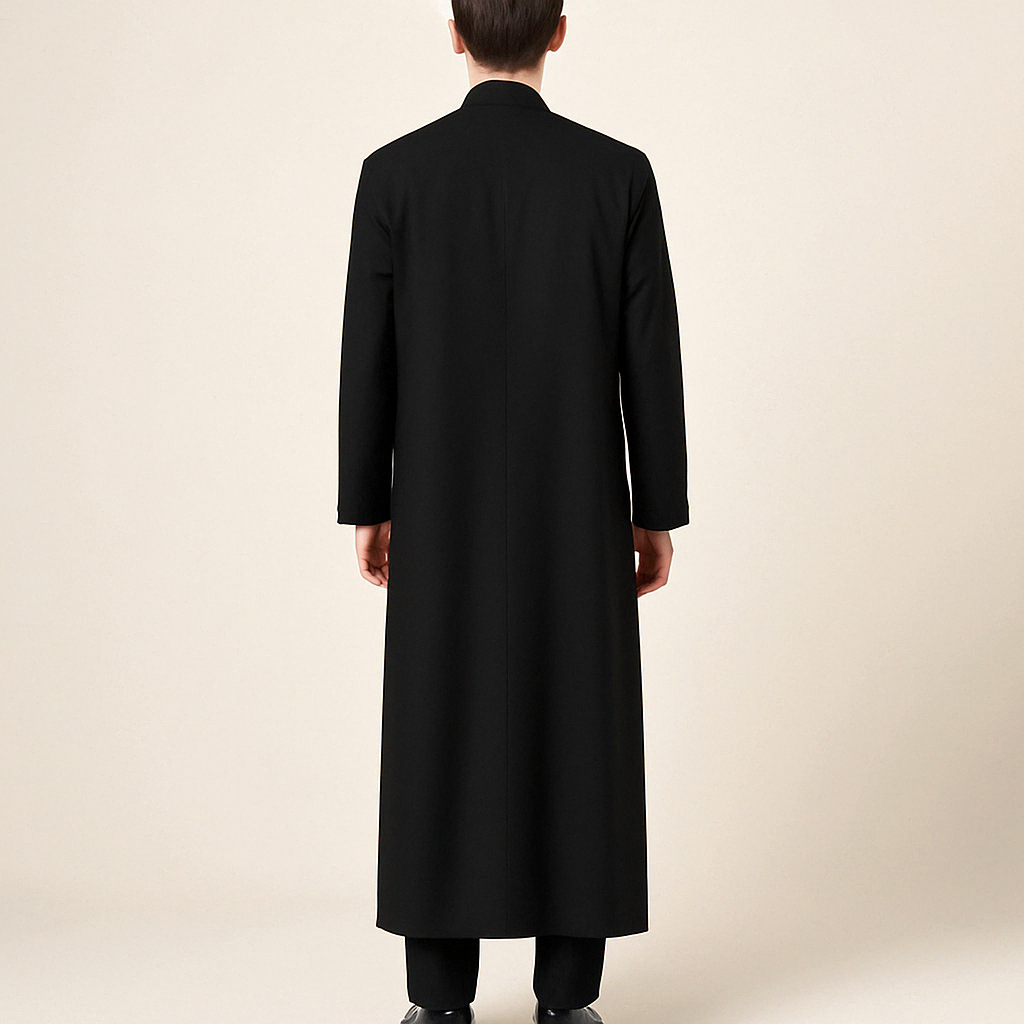 Qamis Homme à Manches Longues en Polyester Broadcloth – Élégance et Tradition - Muslim Essentials