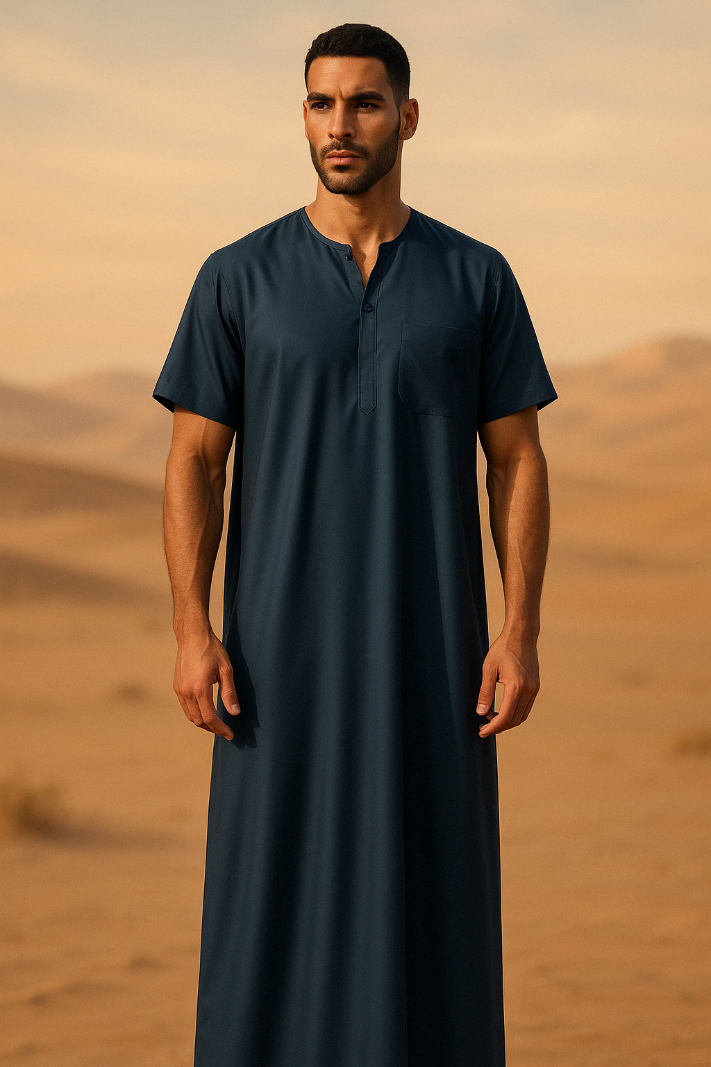Qamis Al-Wāqi' – L’Essence du Confort Élégant - Muslim Essentials