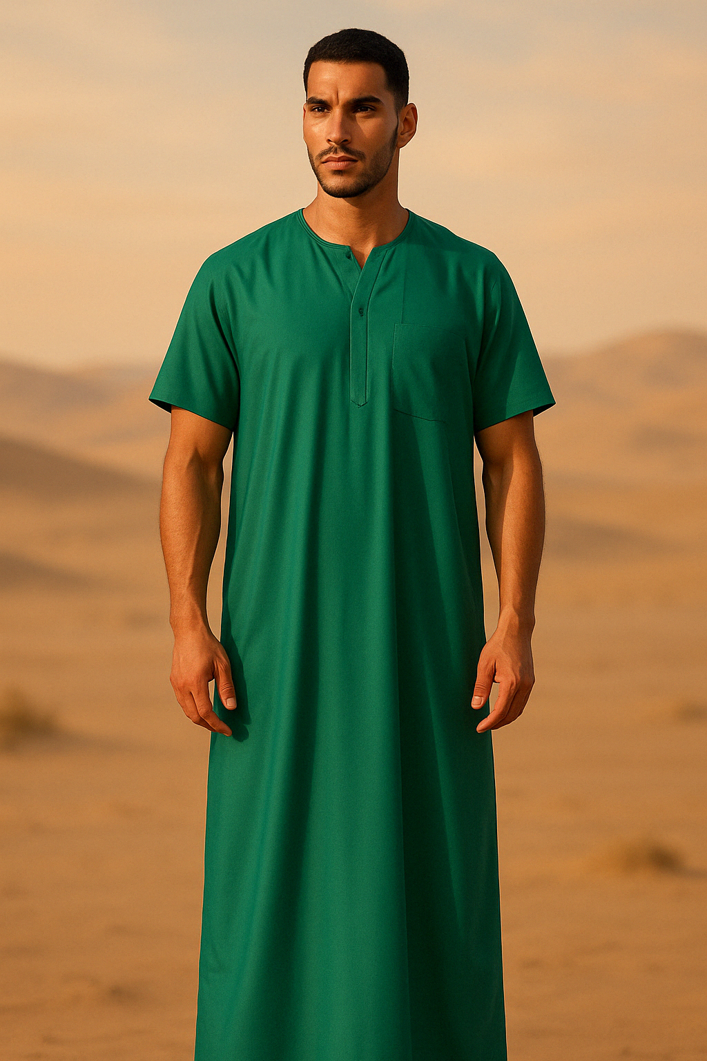 Qamis Al-Wāqi' – L’Essence du Confort Élégant - Muslim Essentials