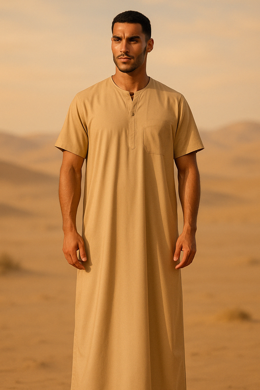 Qamis Al-Wāqi' – L’Essence du Confort Élégant - Muslim Essentials