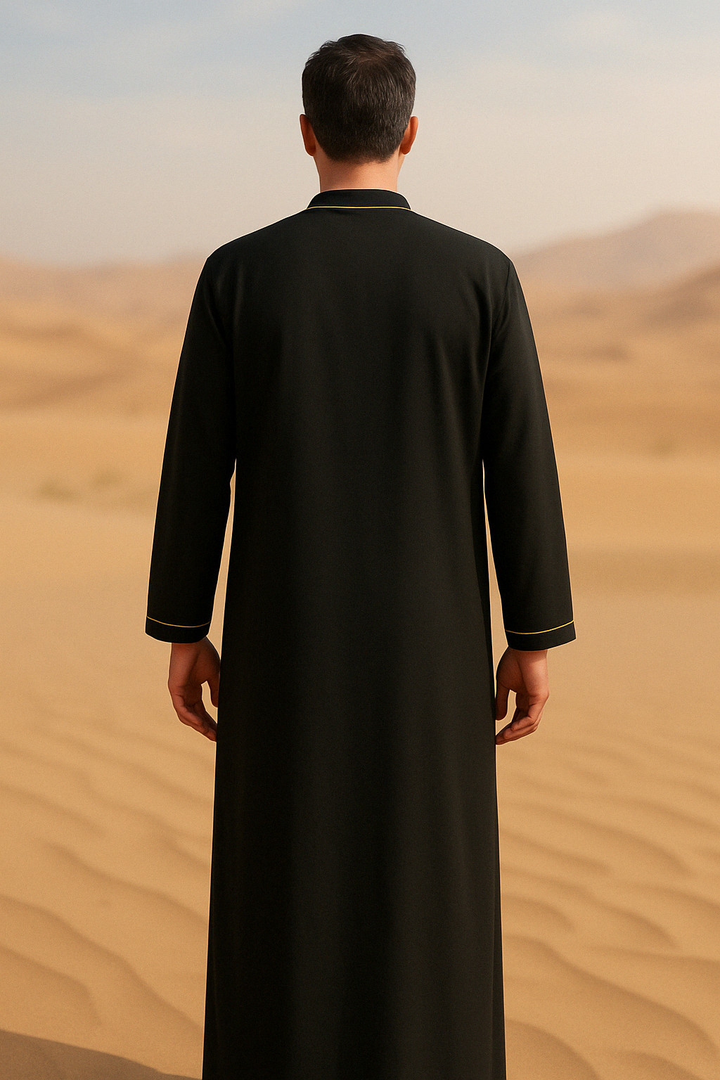 Qamis Al-Rāhil – Élégance Décontractée, Confort Toute l’Année - Muslim Essentials
