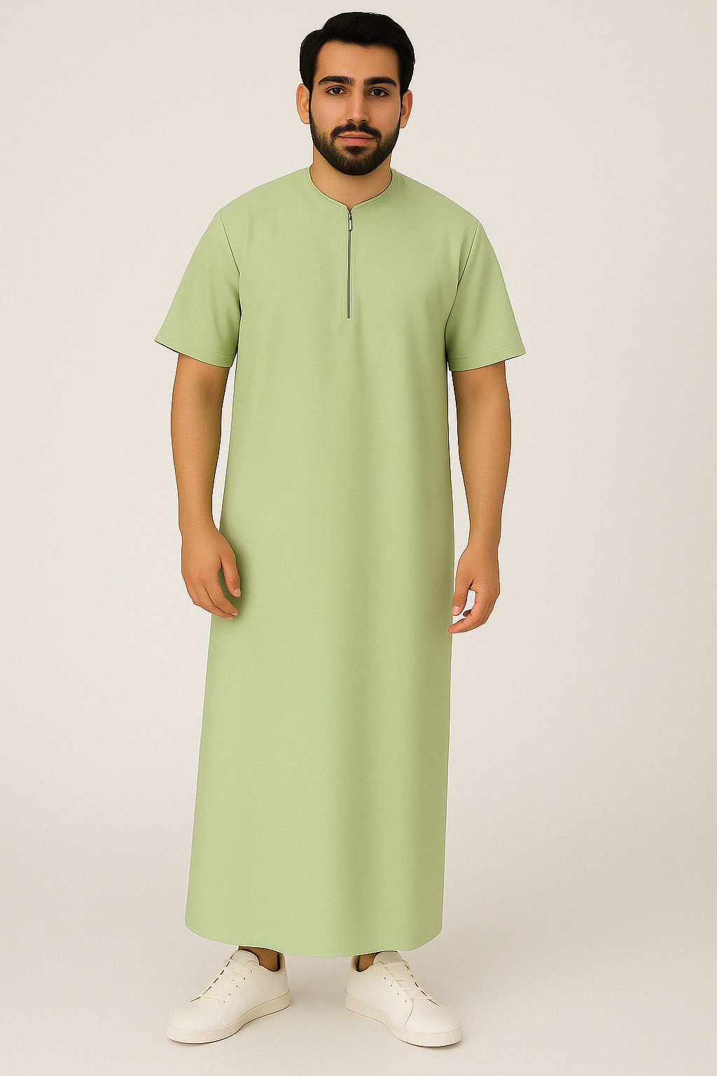 Qamis Al-Yawm – Élégance Quotidienne en Coton Premium - Muslim Essentials