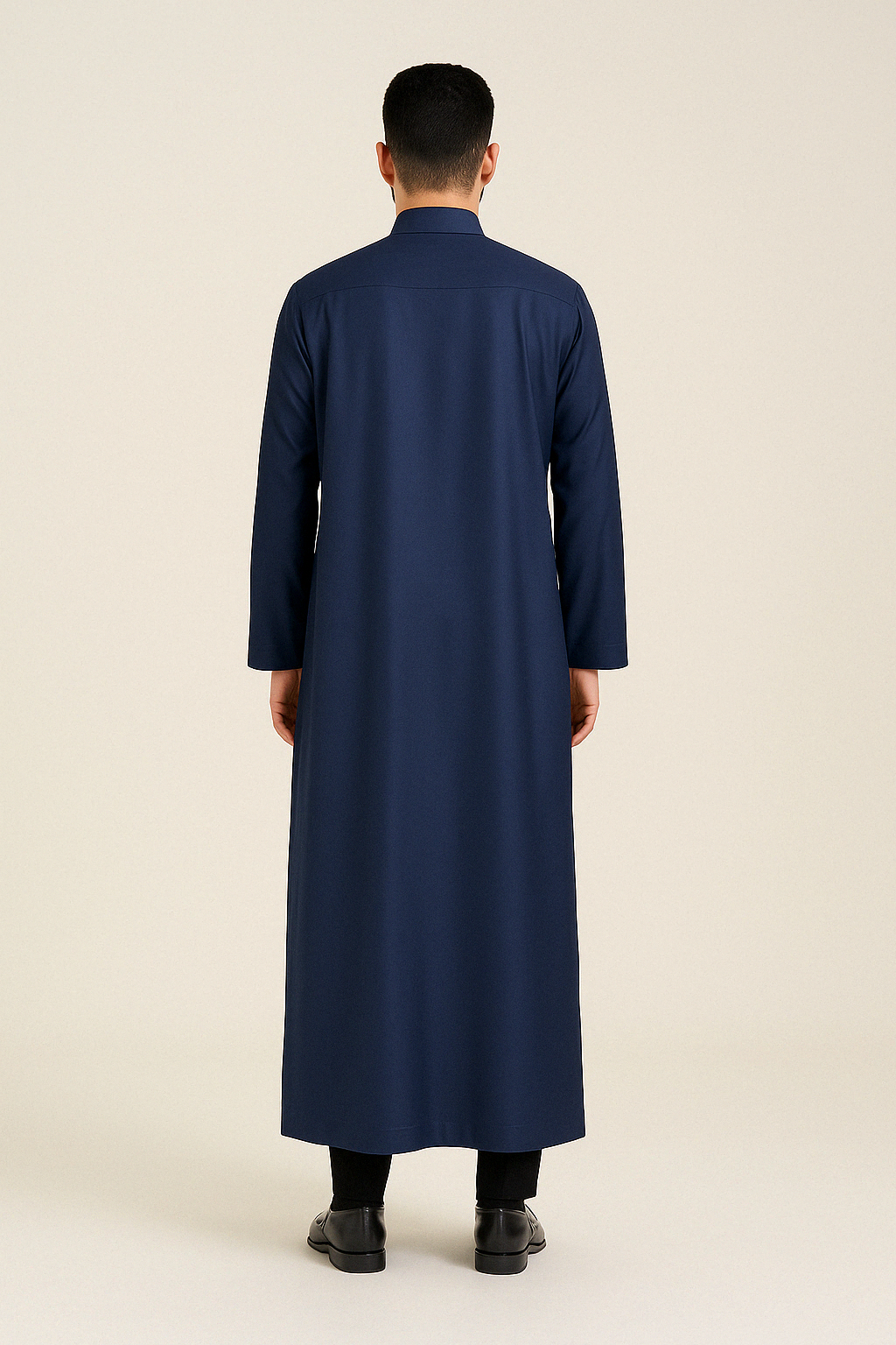 Qamis Homme à Manches Longues en Polyester Broadcloth – Élégance et Tradition - Muslim Essentials