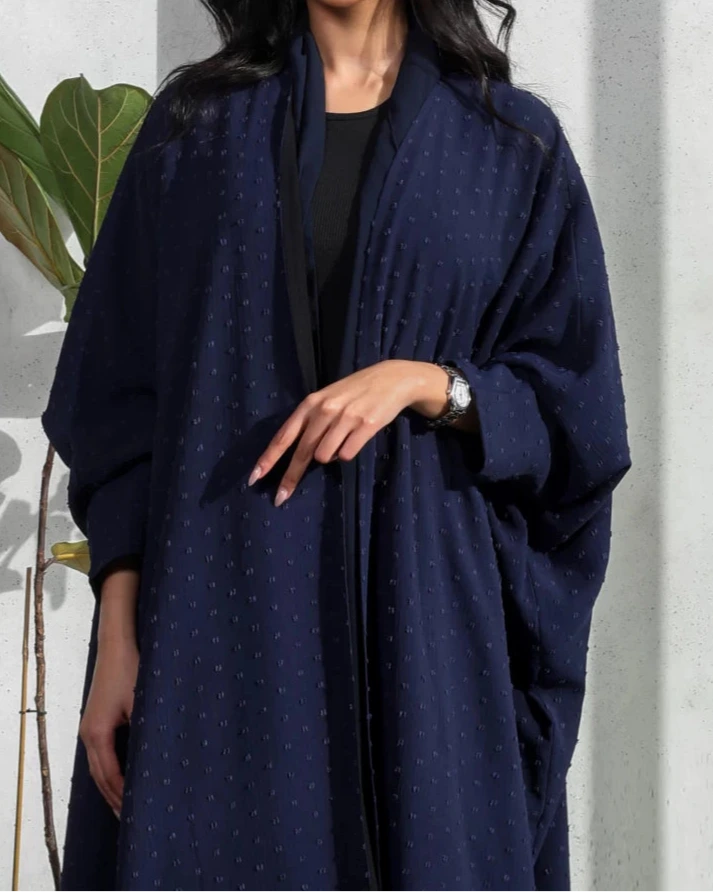 Abaya Kimono Ouverte – Élégance Dubaïote pour Ramadan & Eid - Muslim Essentials
