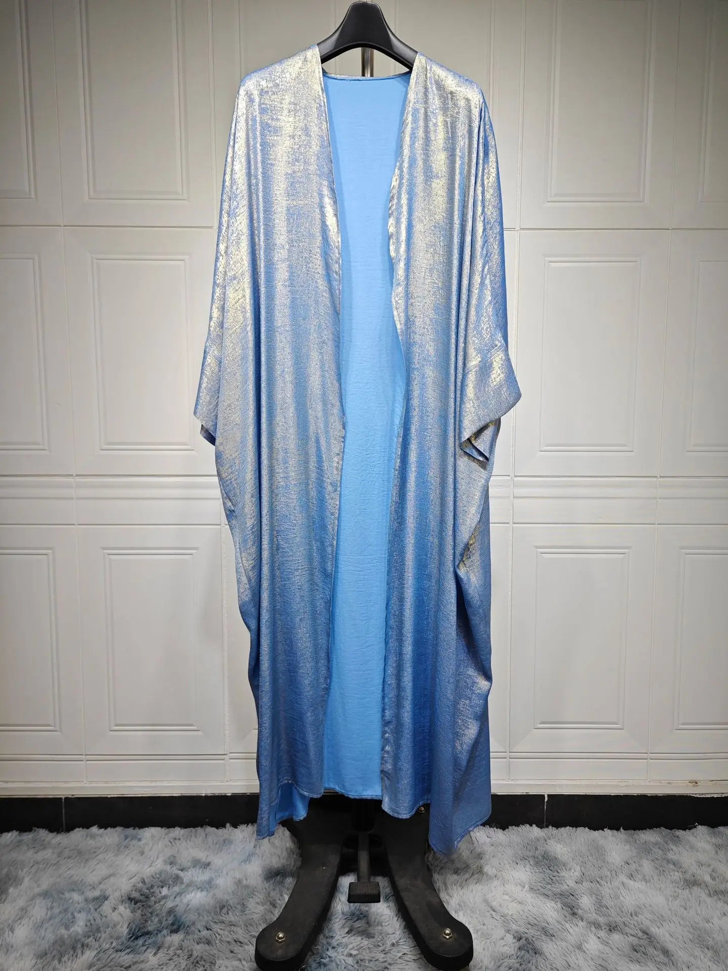 Abaya Satin Brillant – Élégance Dubaï pour Ramadan & Eid - Muslim Essentials