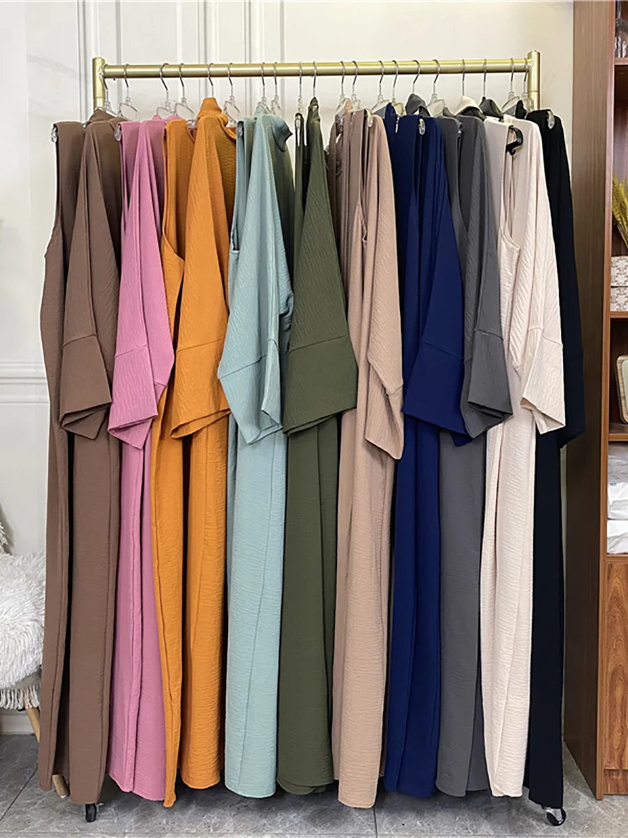 Abayas Modestes pour Femmes – Ensemble Islamique avec Kaftan, Hijab et Robe - Muslim Essentials
