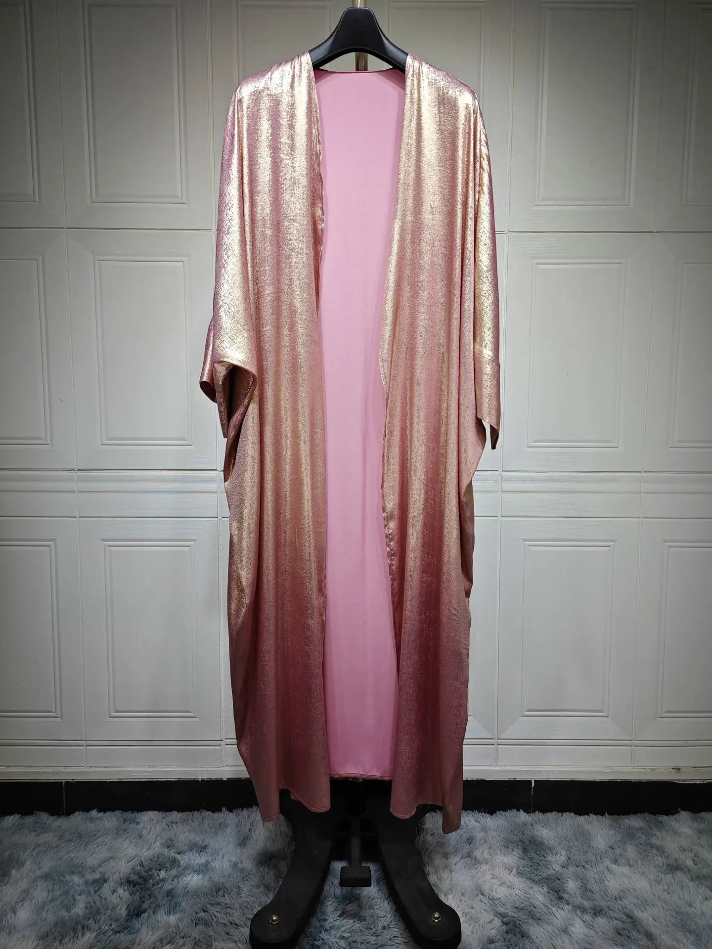 Abaya Satin Brillant – Élégance Dubaï pour Ramadan & Eid - Muslim Essentials