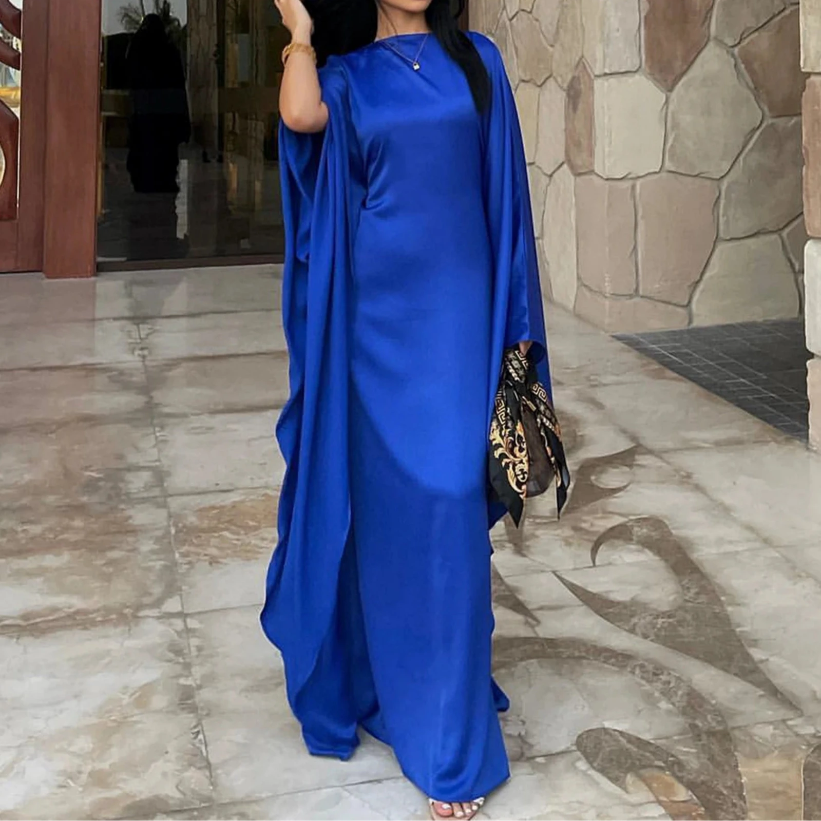 Abaya Élégance Suprême – Confort & Raffinement en Satin - Muslim Essentials