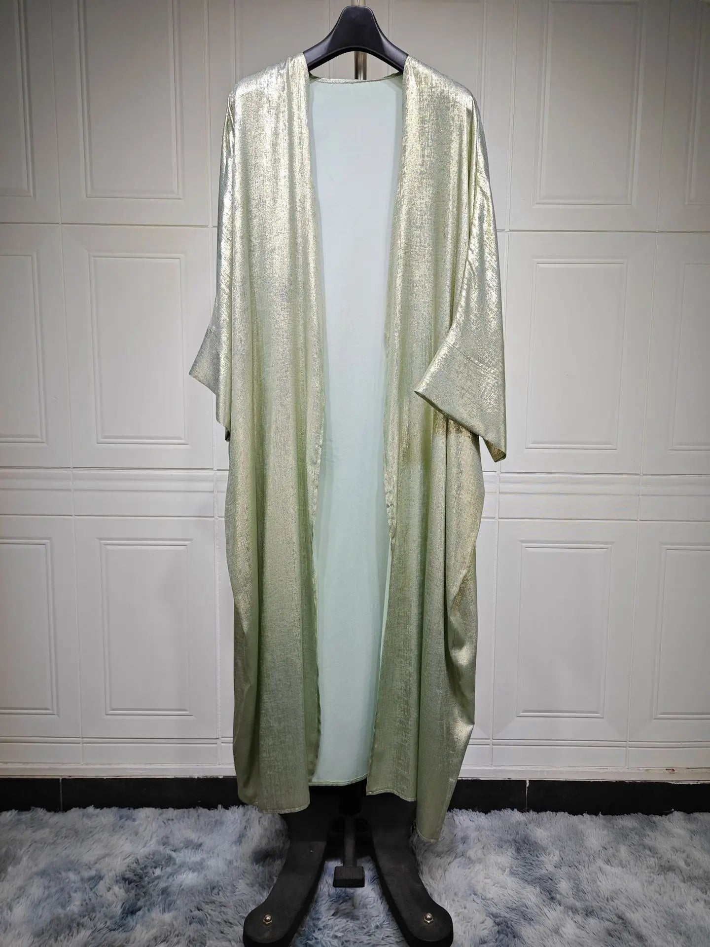 Abaya Satin Brillant – Élégance Dubaï pour Ramadan & Eid - Muslim Essentials