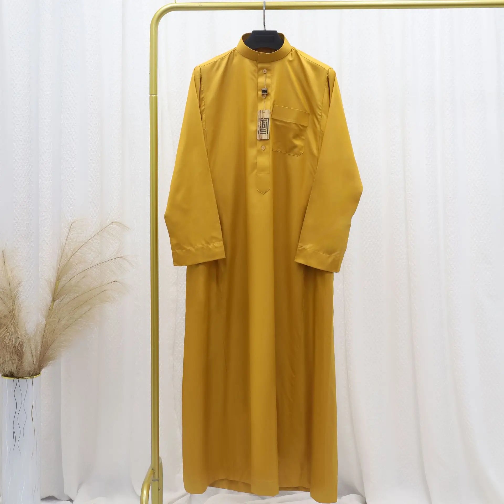 Robe Homme Luxe pour Eid – Style Dubai, Kimono Modeste et Élégant - Muslim Essentials