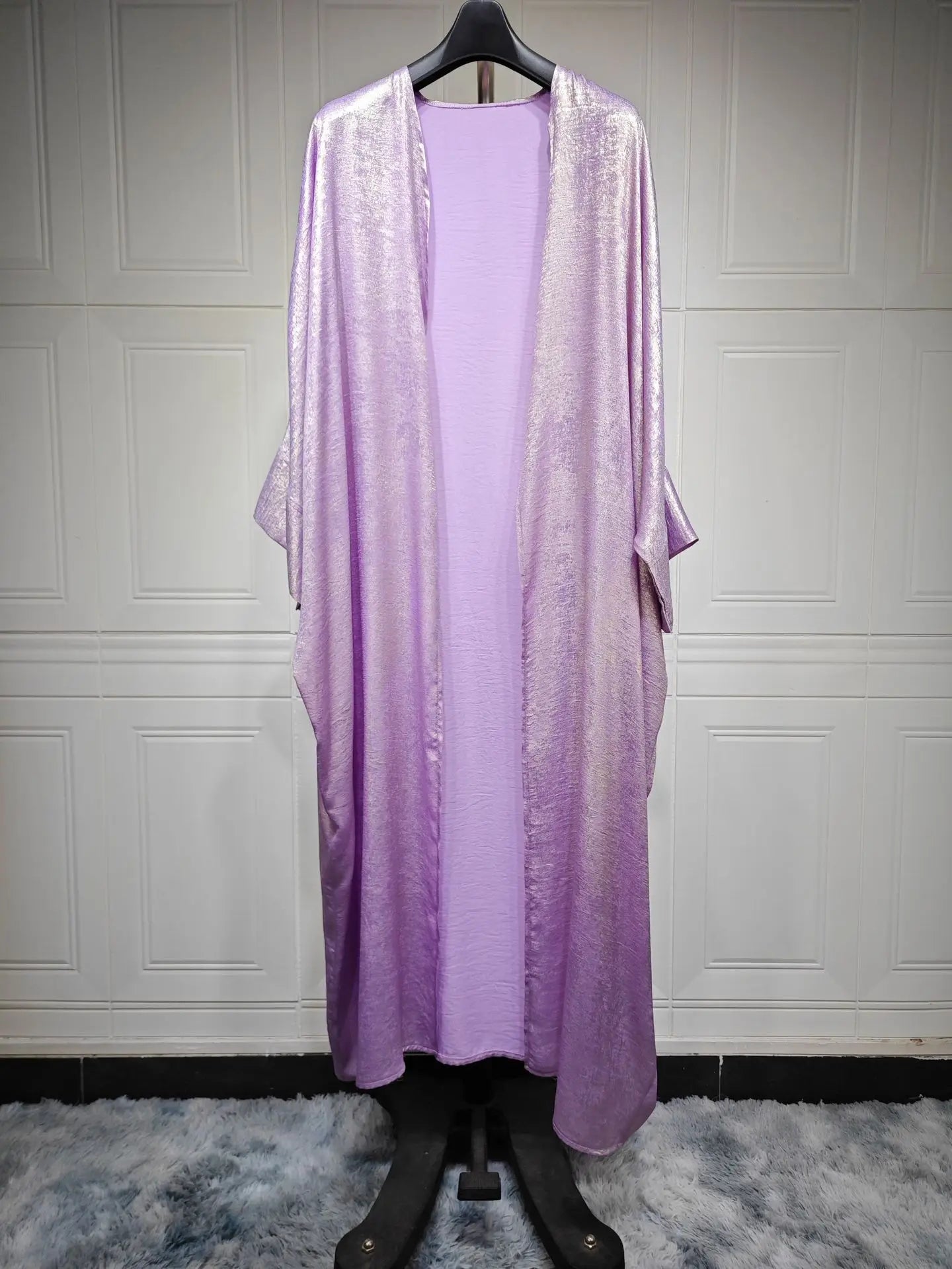 Abaya Satin Brillant – Élégance Dubaï pour Ramadan & Eid - Muslim Essentials