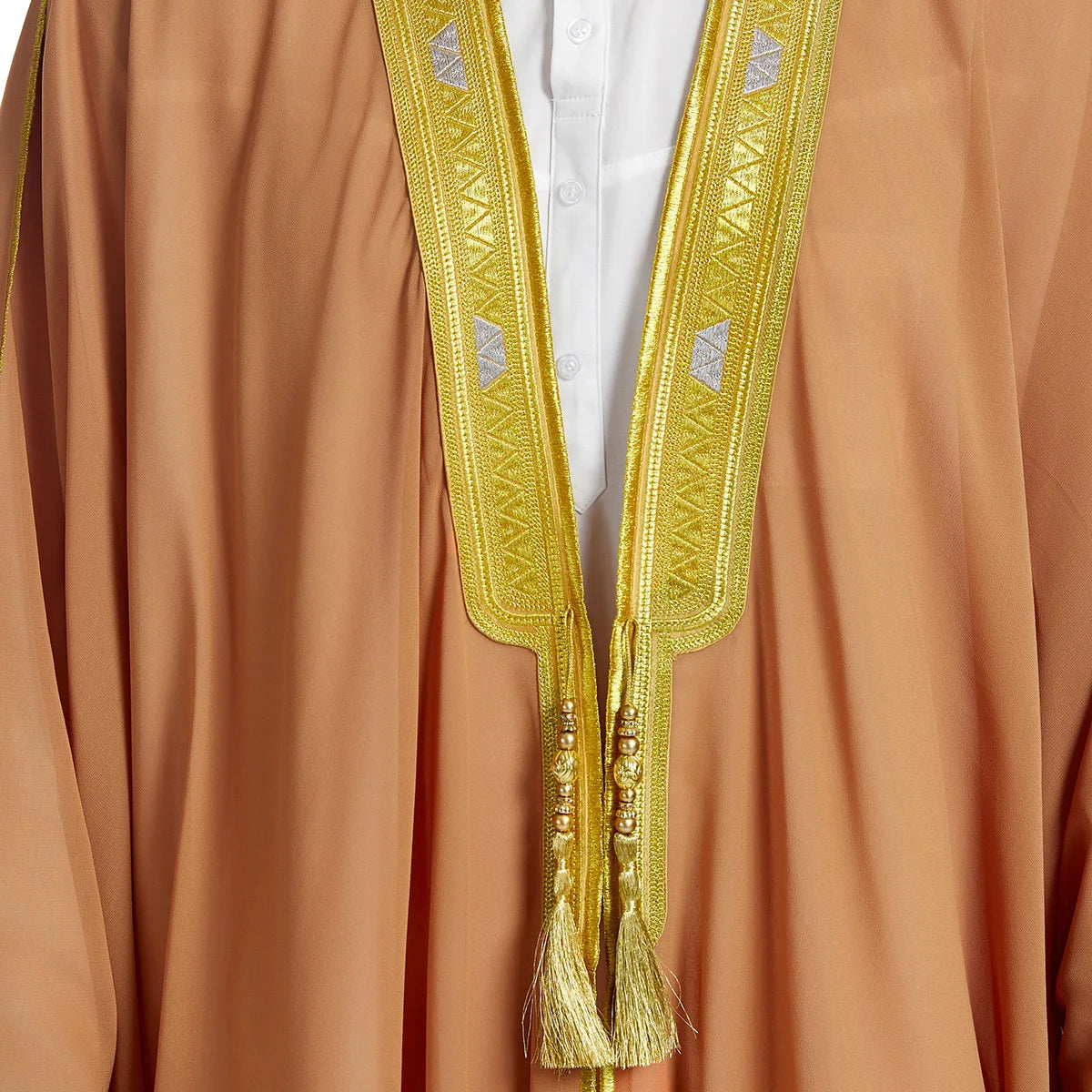Kaftan Traditionnel pour Eid et Ramadan, Kimono Arabe Ouvert, Abaya Marocaine - Muslim Essentials