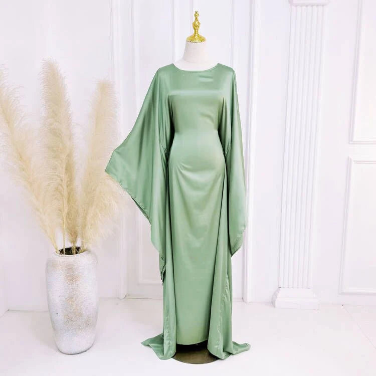 Abaya Élégance Suprême – Confort & Raffinement en Satin - Muslim Essentials