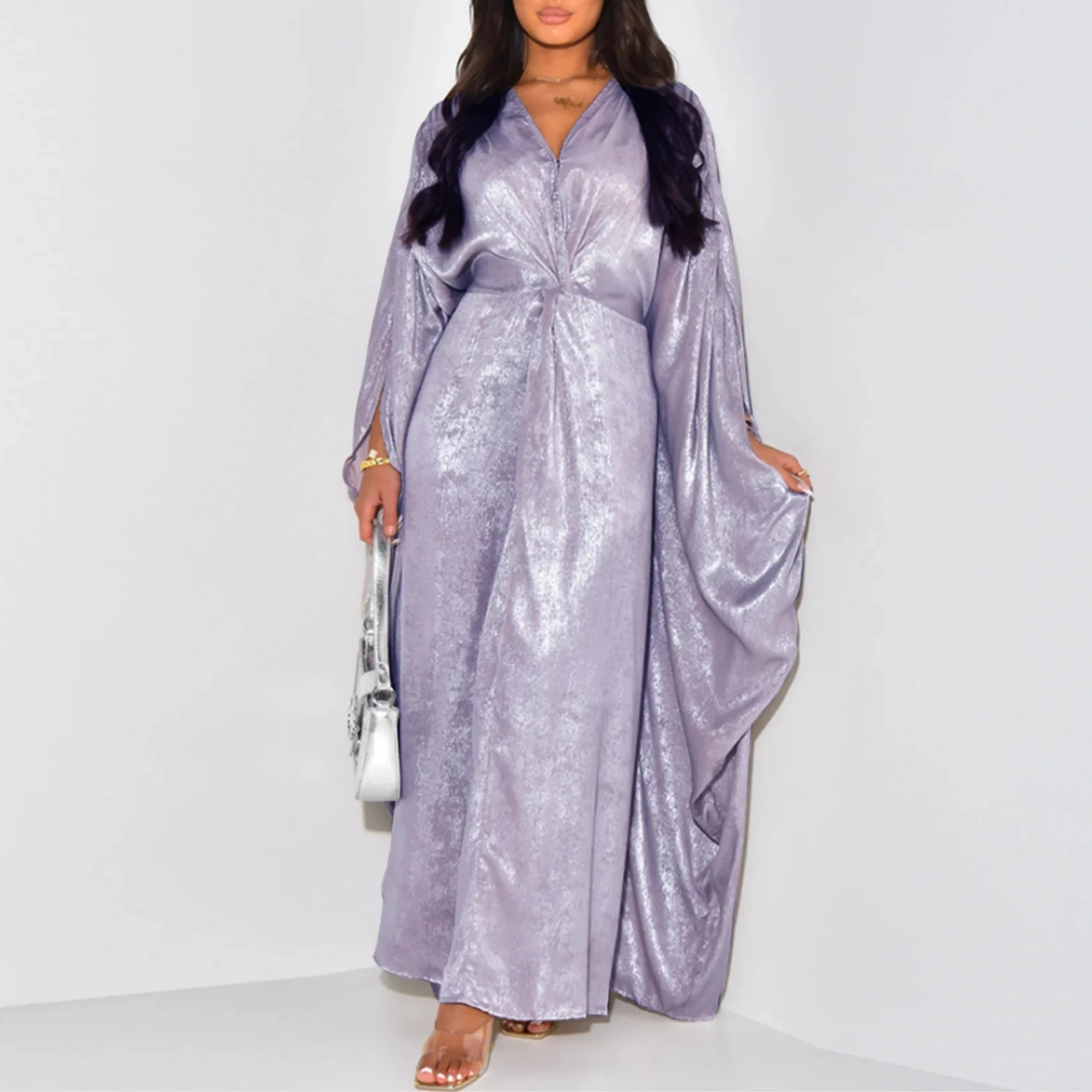 Abaya Modeste et Élégante 2024 – Robe Style Dubai Abaya Kaftan - Muslim Essentials