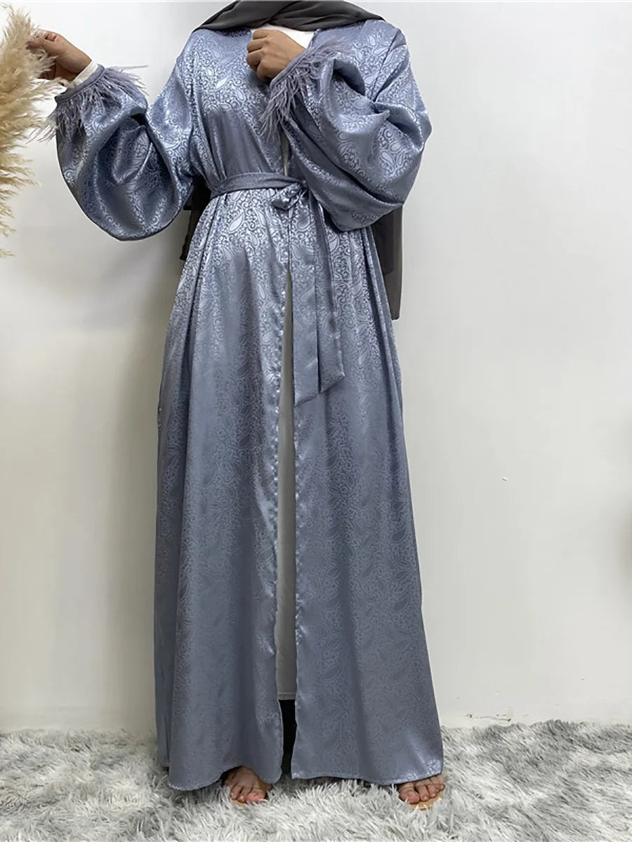 Chaomeng Abaya Femme Musulmane - Robe Modeste Dubai Kaftan Islamique - Muslim Essentials