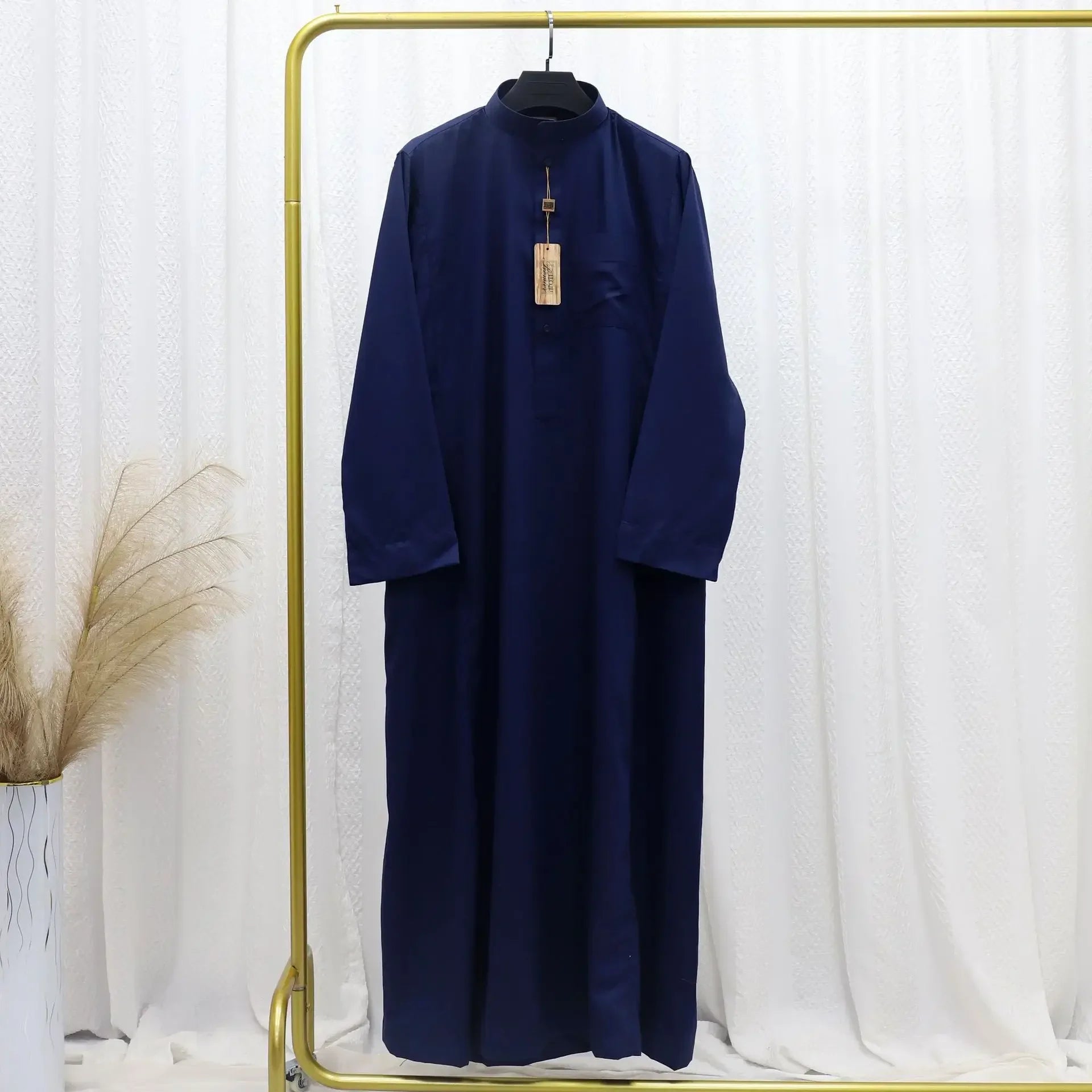 Robe Homme Luxe pour Eid – Style Dubai, Kimono Modeste et Élégant - Muslim Essentials
