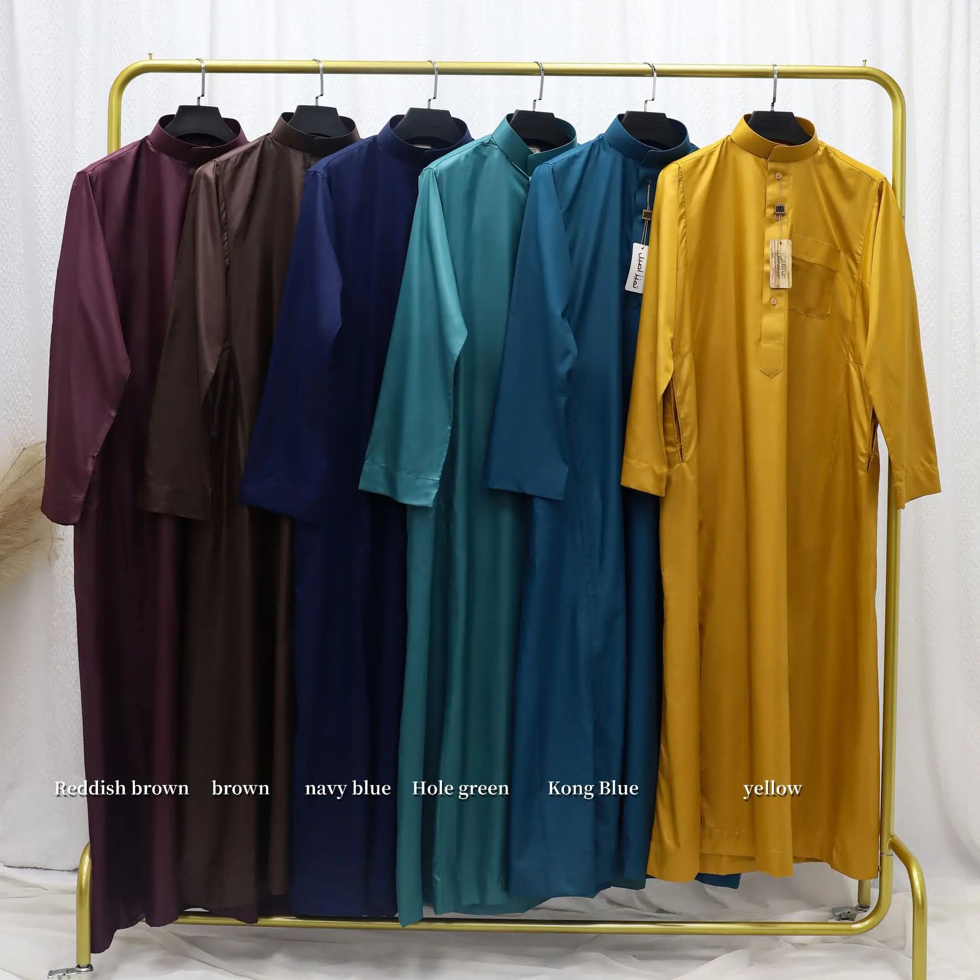 Robe Homme Luxe pour Eid – Style Dubai, Kimono Modeste et Élégant - Muslim Essentials