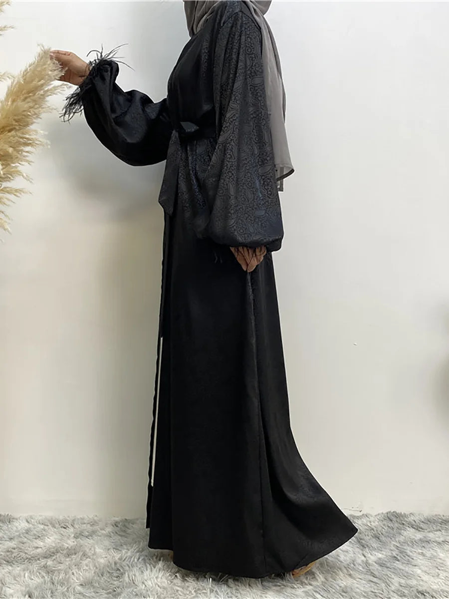Chaomeng Abaya Femme Musulmane - Robe Modeste Dubai Kaftan Islamique - Muslim Essentials