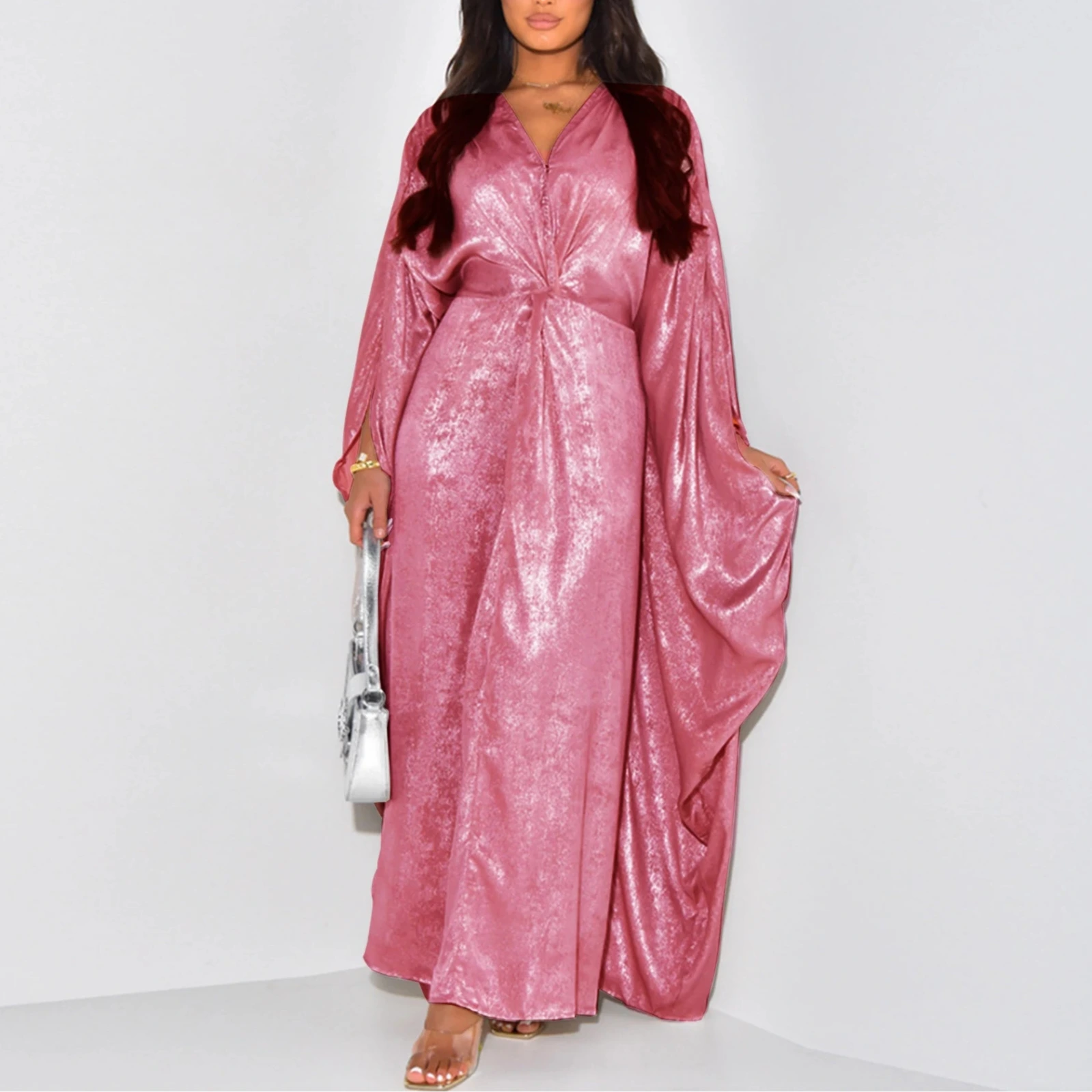 Abaya Modeste et Élégante 2024 – Robe Style Dubai Abaya Kaftan - Muslim Essentials