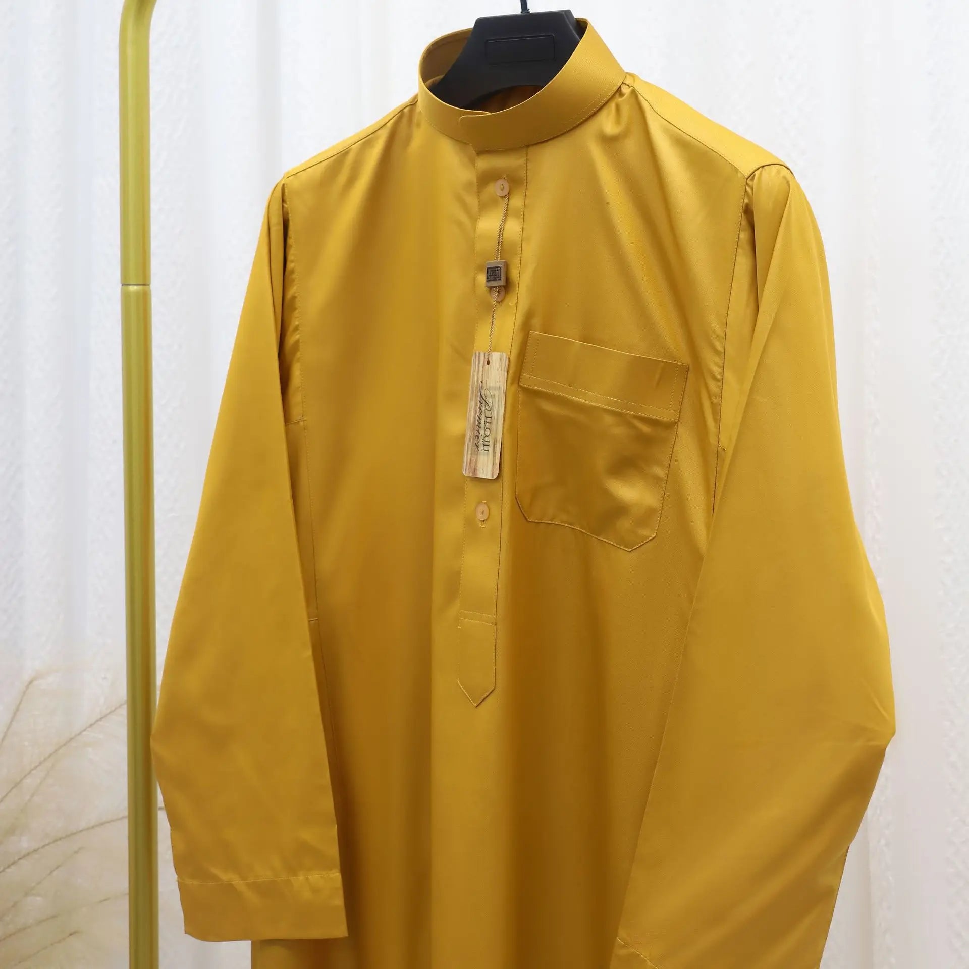 Robe Homme Luxe pour Eid – Style Dubai, Kimono Modeste et Élégant - Muslim Essentials