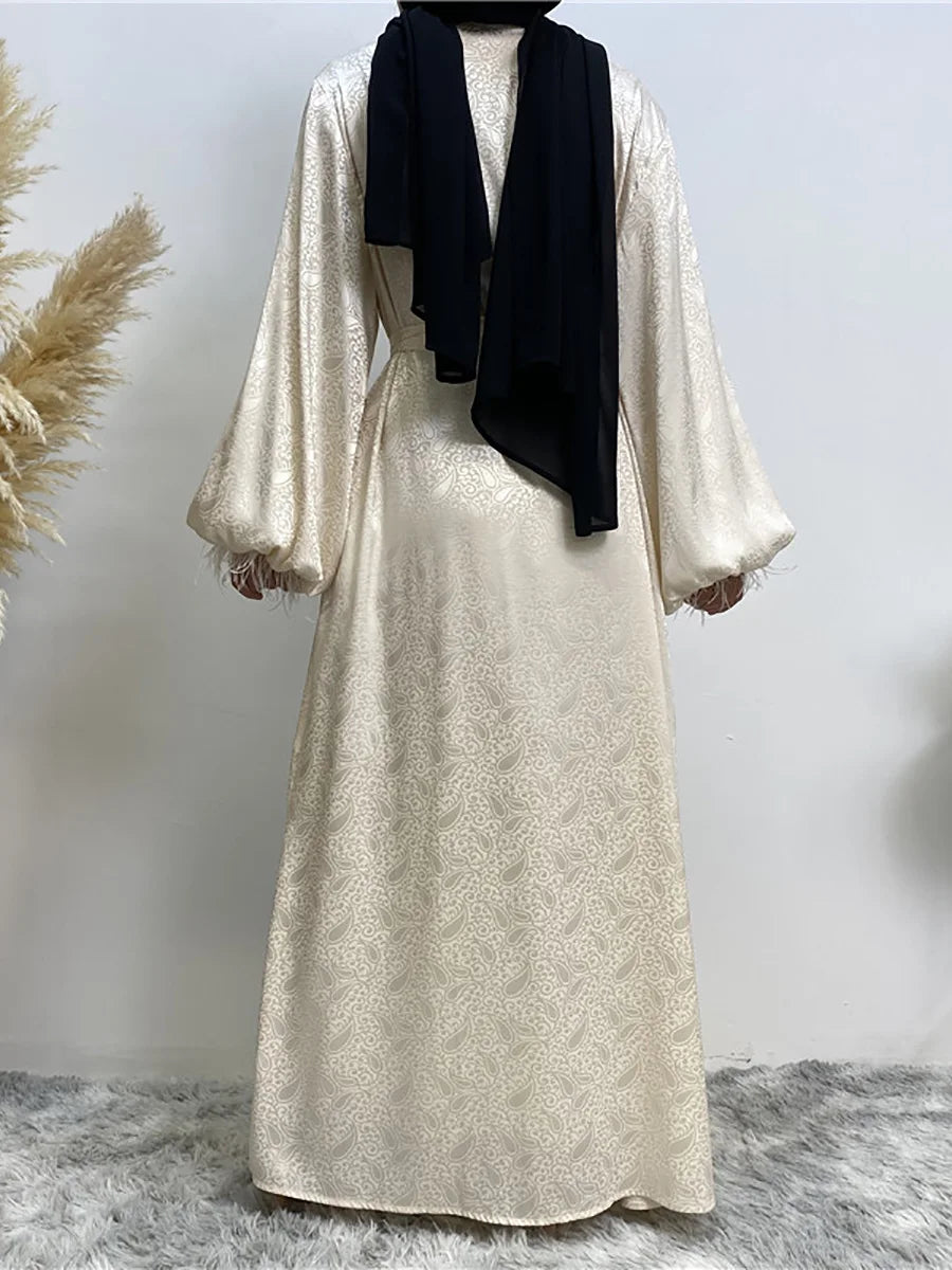 Chaomeng Abaya Femme Musulmane - Robe Modeste Dubai Kaftan Islamique - Muslim Essentials