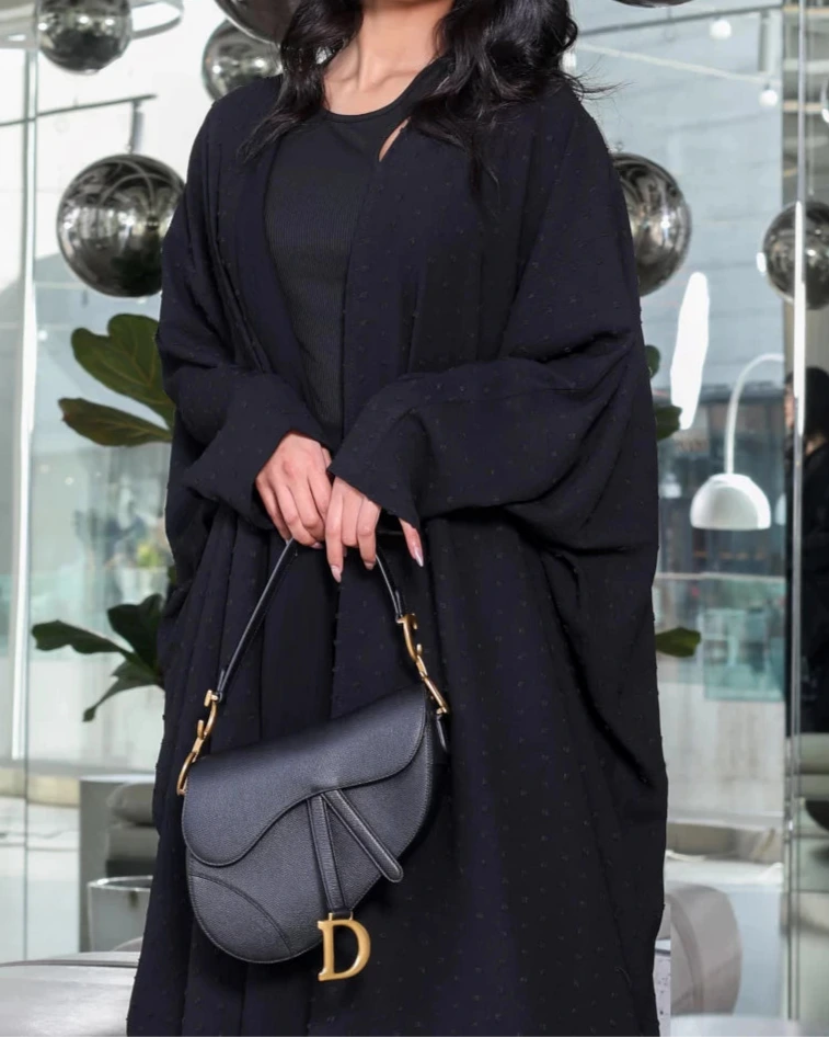 Abaya Kimono Ouverte – Élégance Dubaïote pour Ramadan & Eid - Muslim Essentials