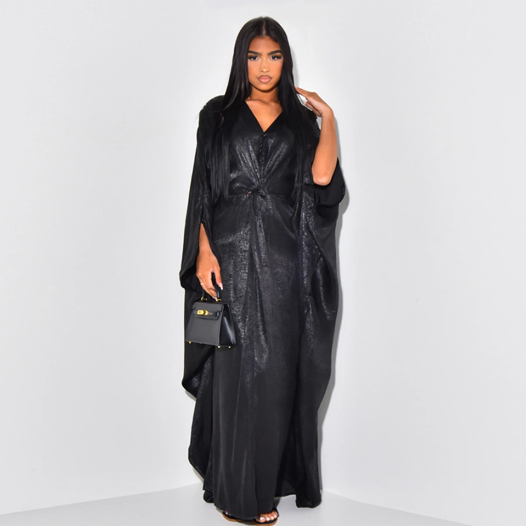 Abaya Modeste et Élégante 2024 – Robe Style Dubai Abaya Kaftan - Muslim Essentials