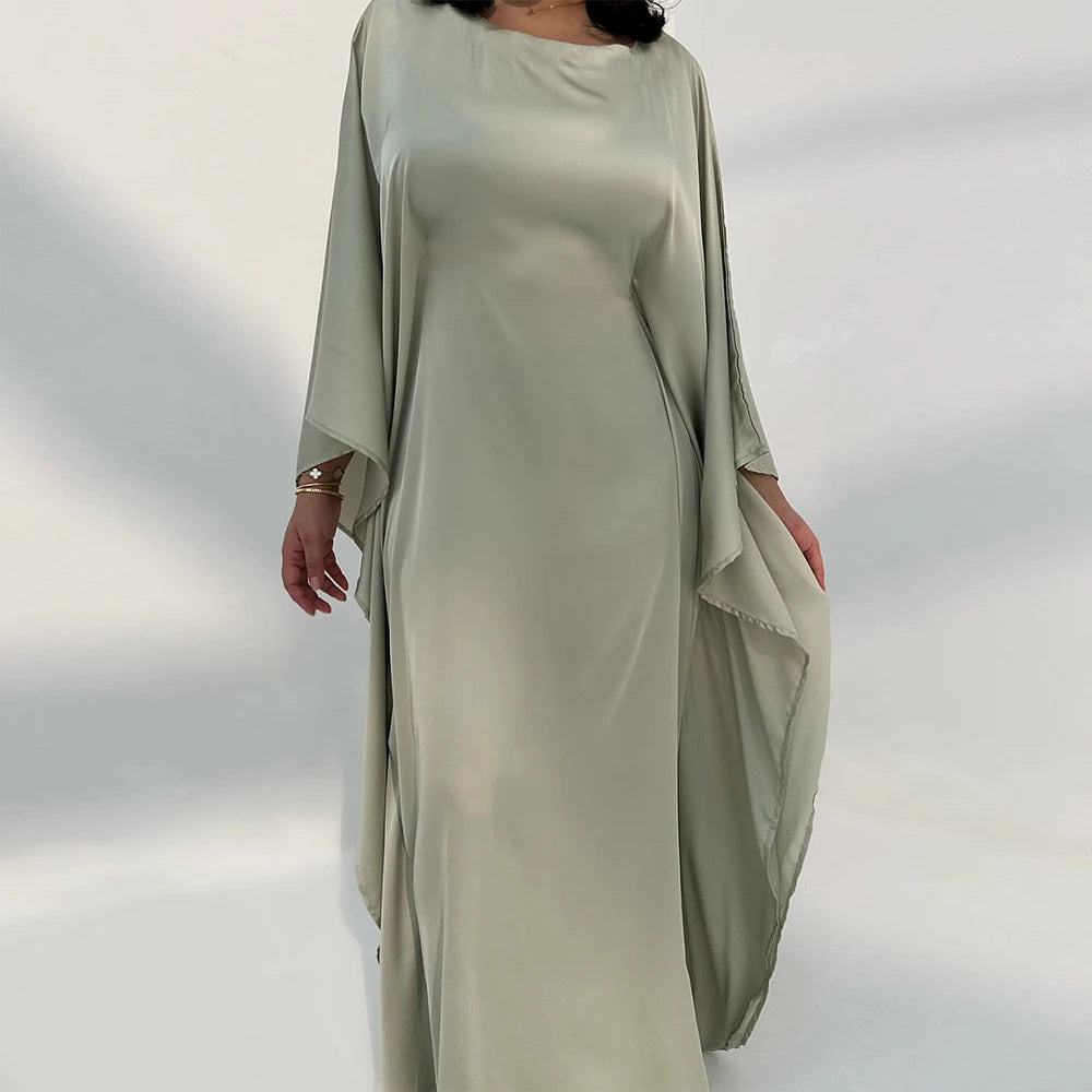 Abaya Élégance Suprême – Confort & Raffinement en Satin - Muslim Essentials