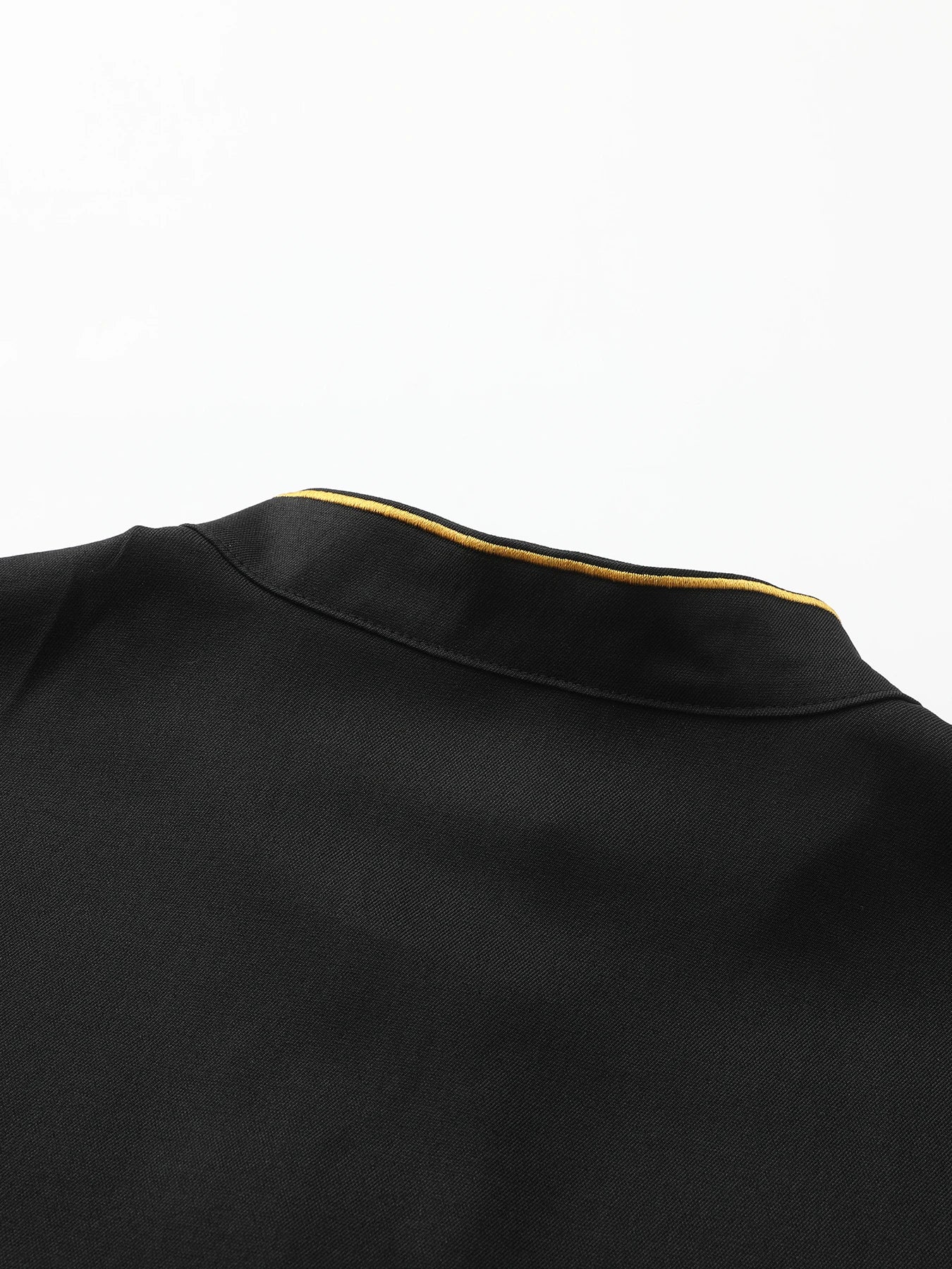 Qamis Homme Islamique – Robe Arabe Brodée à Manches Longues et Col Montant, Élégance Traditionnelle - Muslim Essentials