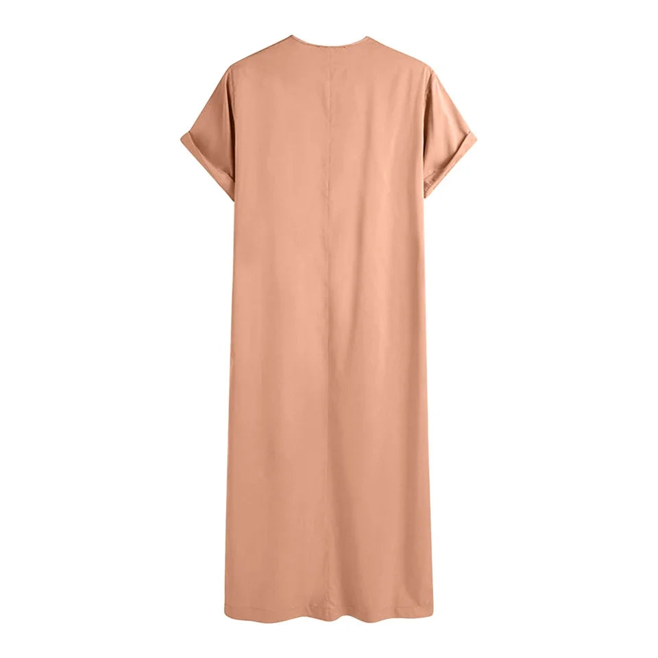 Qamis Homme Élégant en Coton Premium - Muslim Essentials