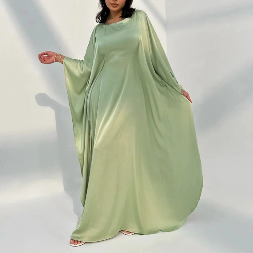 Abaya Élégance Suprême – Confort & Raffinement en Satin - Muslim Essentials