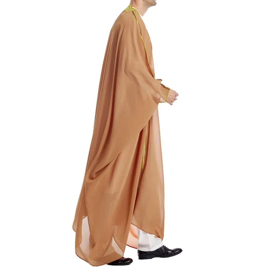 Kaftan Traditionnel pour Eid et Ramadan, Kimono Arabe Ouvert, Abaya Marocaine - Muslim Essentials