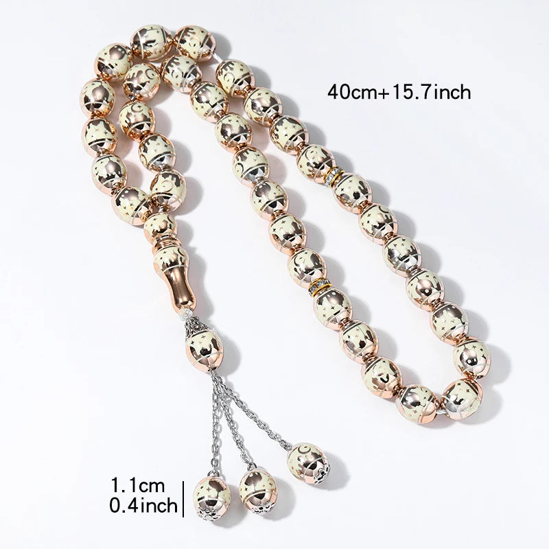 Bracelet de Prière Tasbih – Perles de Zikr en Islam - Muslim Essentials