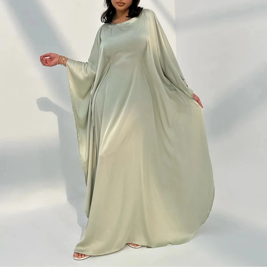 Abaya Élégance Suprême – Confort & Raffinement en Satin - Muslim Essentials